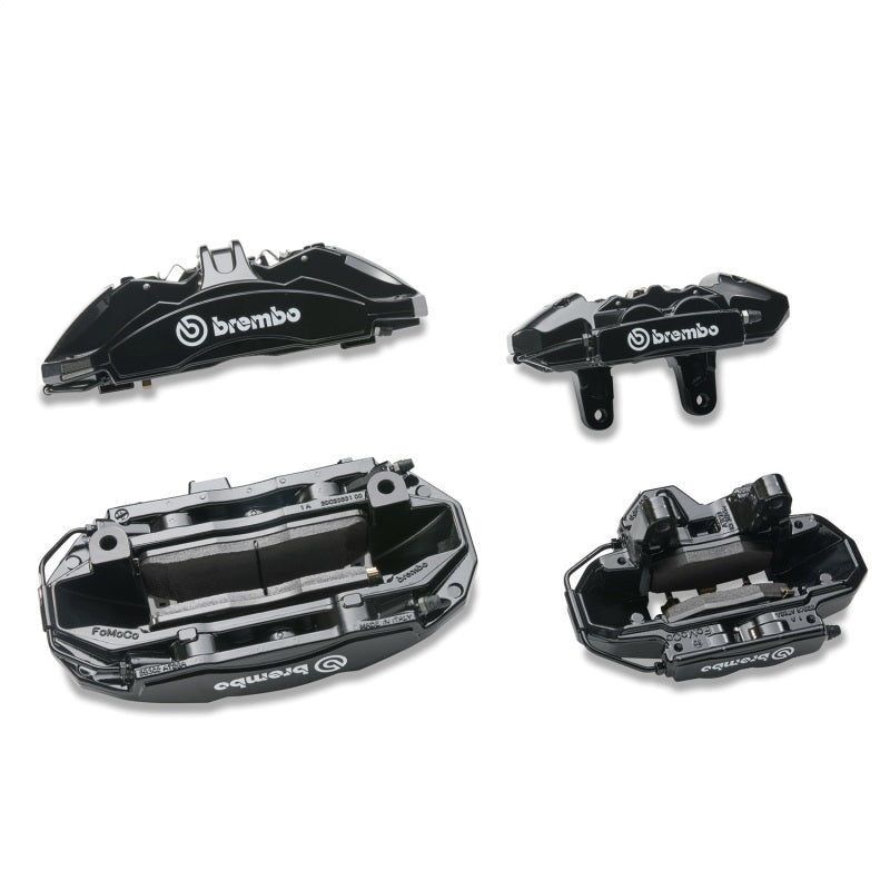 fits Ford 15-21 Racing M-2300-YBK Mustang GT/ 2.3L EcoBoost GT350R Brake Upgrade Kit - Black