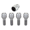 McGard 27179 Wheel Lock Bolt Set - 4pk. (Cone Seat) M12X1.5 / 17mm Hex / 25.5mm Shank Length - Chrome