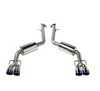 Remark RO-TTE3-DM 17-20 fits Lexus IS200/300/350 Axleback Exhaust - SS Double Wall Burnt Tip (Muffler Version)