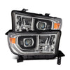 AlphaRex 880827 fits Toyota 07-13 Tundra / 08-17 Sequoia PRO-Series Projector Headlights Chrome w/Seq. Sig. + DR