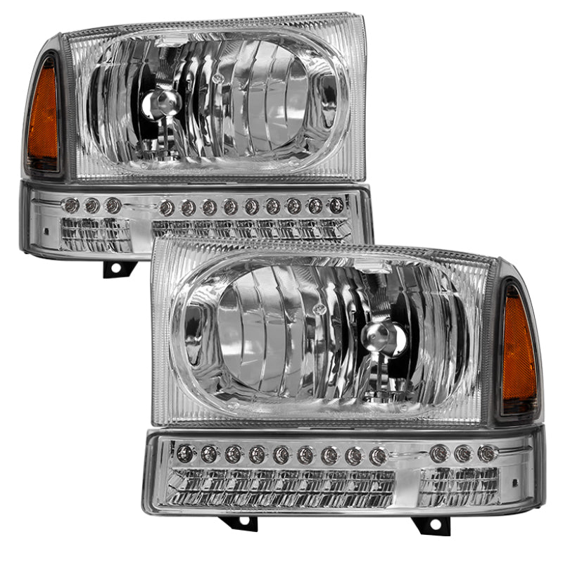 xTune 9035227 fits Ford F250 F350 Superduty Excursion 99-04 OEM Style Headlight