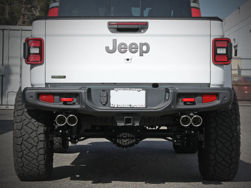 AFE 49-38095-P  Series 3in 304SS Cat-Back 21 fits Jeep Gladiator V6-3.0L (td) -