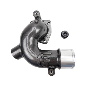 Wehrli 19-24 Cummins 6.7L WCFab X Fleece Thermostat Housing - Bengal Silver
