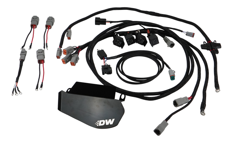 DeatschWerks R35-FPHWK-HD 09-24 fits Nissan GT-R R35 X3 Fuel Pump Module PNP Heavy Duty Hardwire Kit