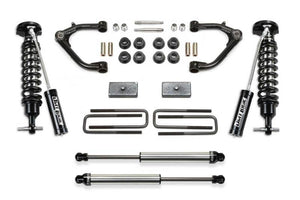 Fabtech K1130DL 19-21 fits GM C/K1500P/U 3in Uniball UCA Sys w/Dl 2.5 Resi& 2.25