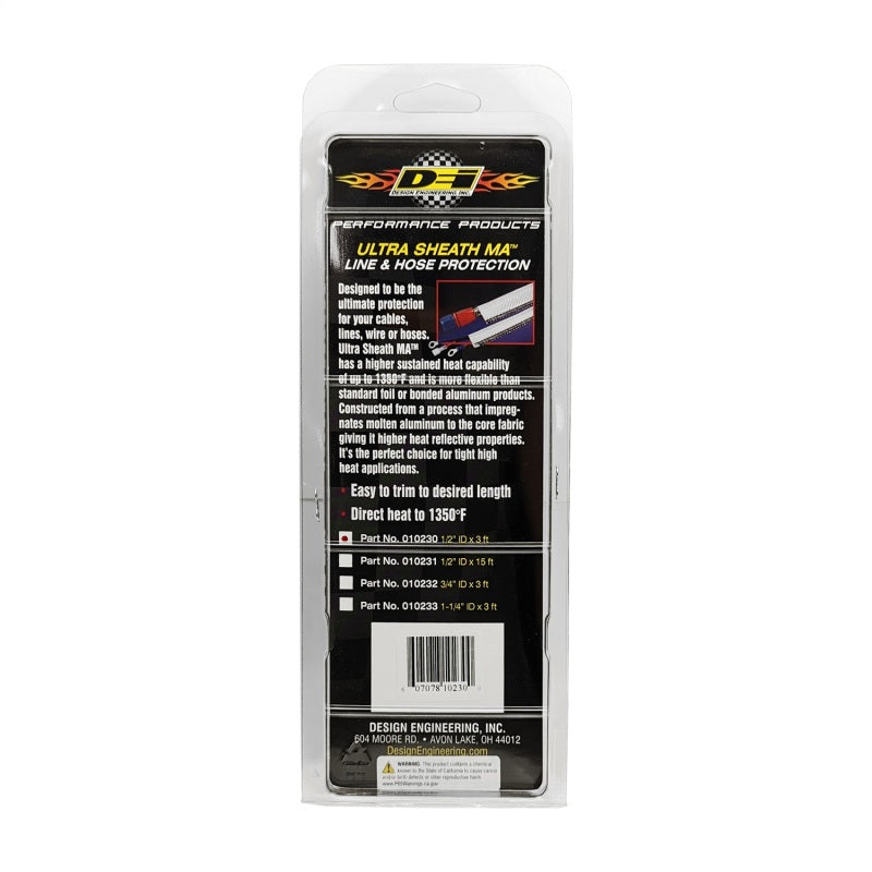 DEI  10230 Ultra 47 Sheath 1/2in I.D. x 3ft
