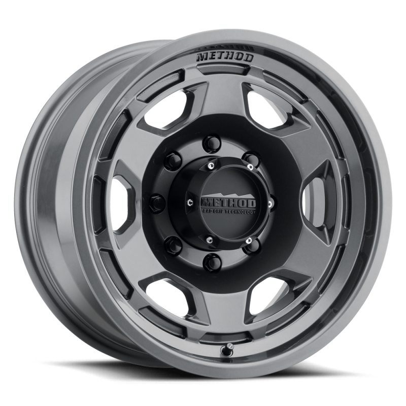 Method Wheels MR70879087838N Method MR708 Bead Grip 17X9 -38mm Offset 8X170 130.81 CB - Gloss Titanium