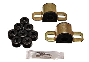 Energy Suspension 7.5113G 95-98 fits Nissan 240SX (S14) Black 16mm Rear Sway Bar Frame Bushings (Sway bar end lin