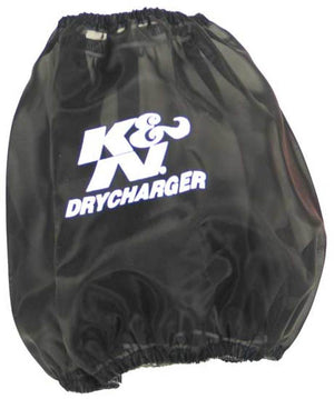 K&N Engineering RF-1048DK K&N Round Tapered Air Filter Wrap Black 7.5in Base ID / 4.5in Top ID / 6in Height