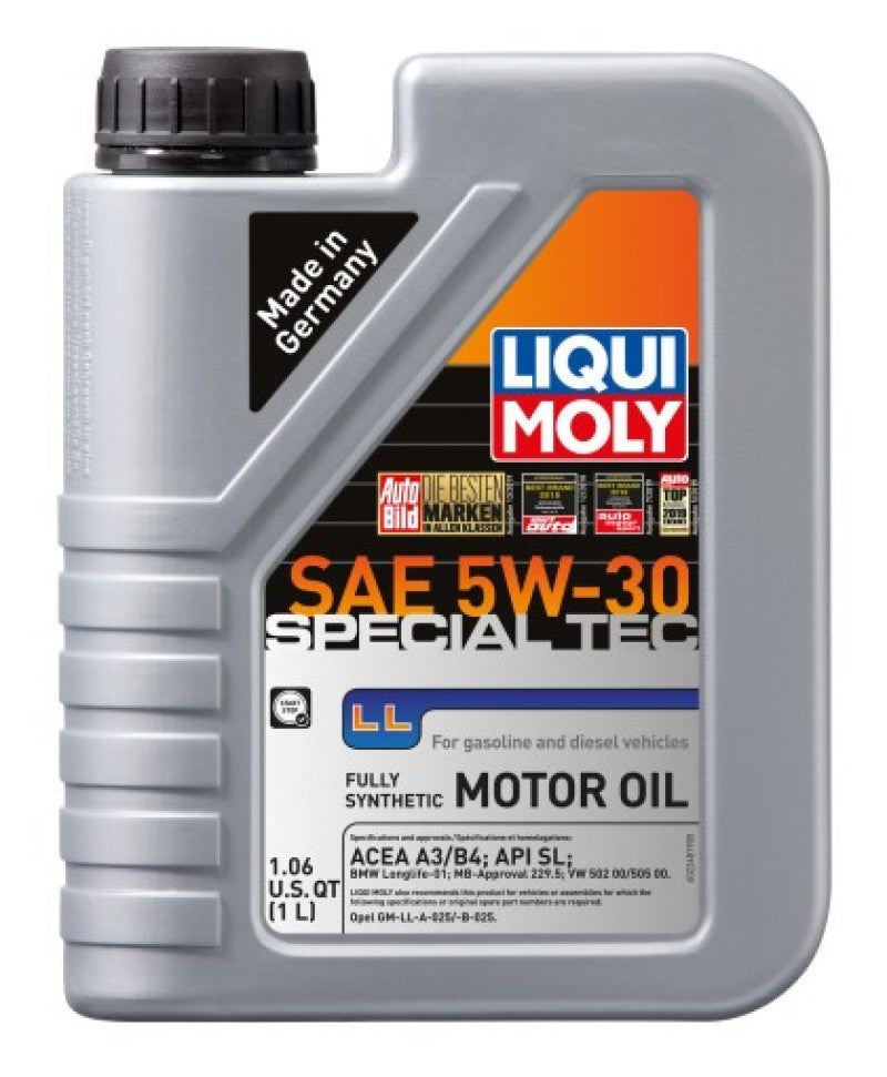 LIQUI MOLY 2248-1 1L Special Tec LL Motor Oil SAE 5W30 - Single