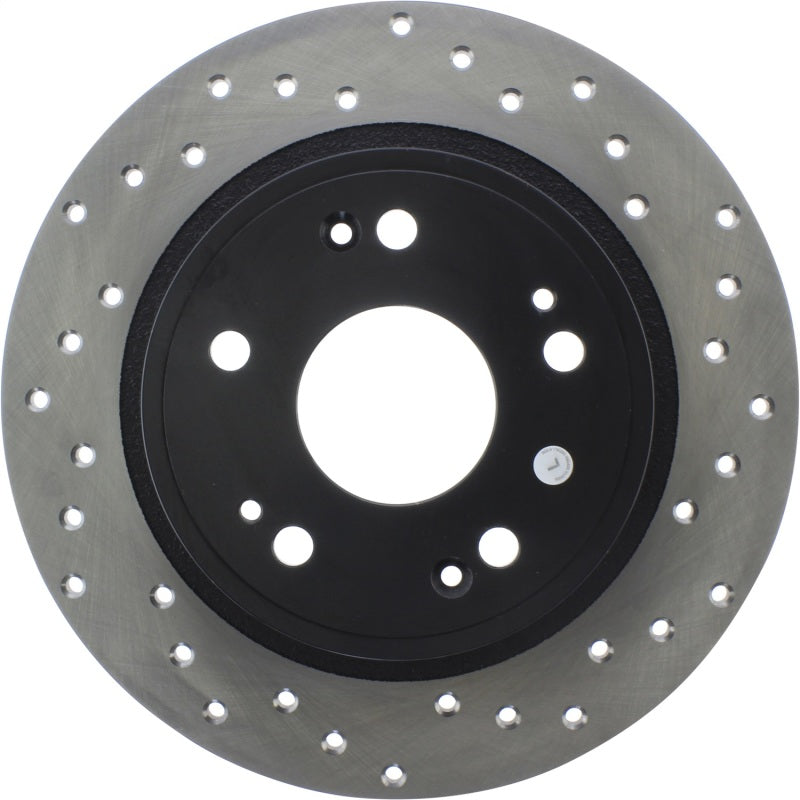 Stoptech 128.40068CL 05-17 Honda Accord / 16-17 HR-V / 09-14 Acura TSX Cryo Sport Drilled Rear Left Rotor