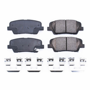 PowerStop 17 fits Genesis G80 Rear Z17 Evolution Ceramic Brake Pads w/Hardware