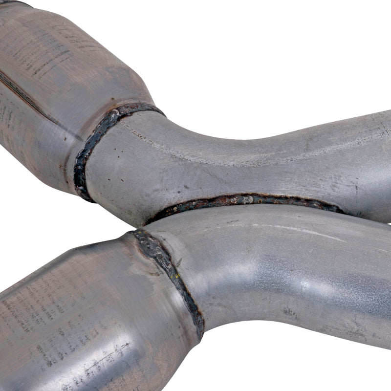 BBK  1786 Mustang Coyote Swap Short Mid X Pipe w Catalytic Converters 3.0 For  L