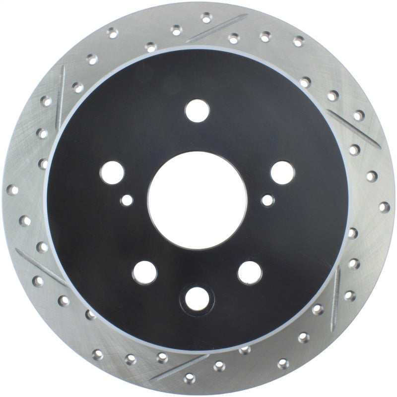 Stoptech 127.44142R 06-10 Lexus IS 250/IS 300/IS 350 SportStop Slotted & Drilled Right Rear Rotor