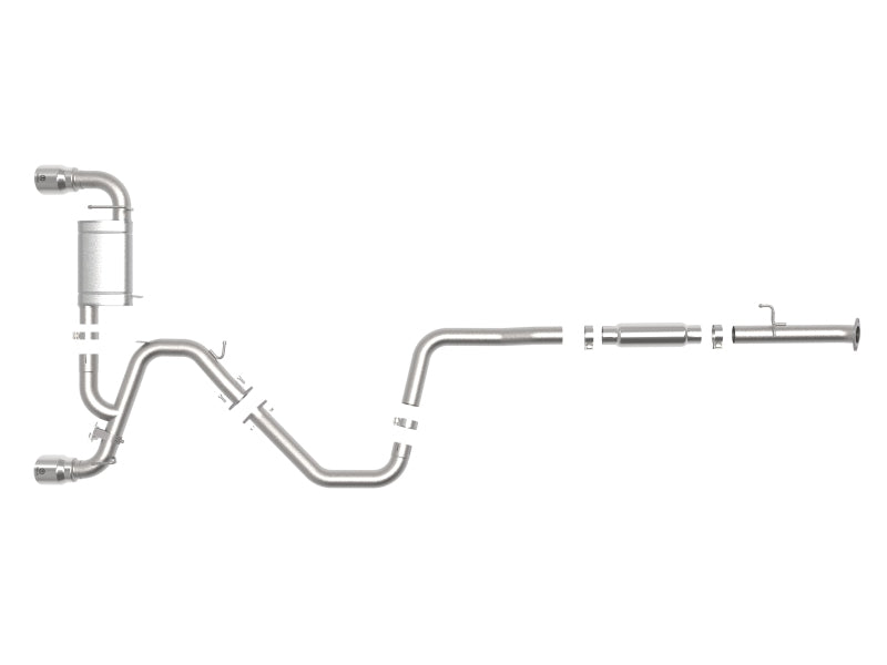 AFE 49-37008-P Cat Back Exhaust - 19-20 fits Hyundai Veloster N L4-2.0L (t) w/