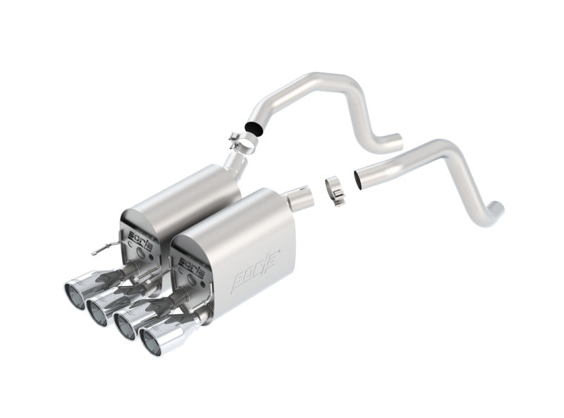 Borla 11815 Corvette Coupe/Conv 6.0L/6.2L 8cyl AT/MT 6spd S-Type II SS Exhaust (rear section only)