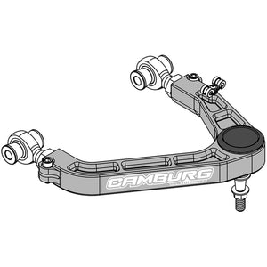 Camburg CAM-210099-GRY fits Chevy/fits GMC 1500 2WD/4WD 19-23 KINETIK V2 Performance Billet Uniball Upper Arms