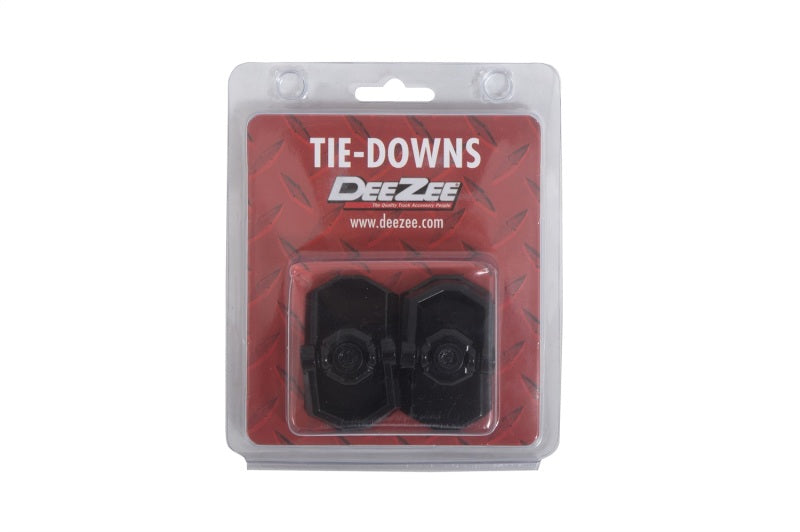 Dee DZ 99700TB Zee Universal Cargo Management Hex Channel Tie Downs (Black)