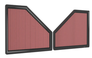 K&N Engineering 33-3171 K&N 20-22 fits BMW M3 L6 3.0L F/I Replacement Air Filter