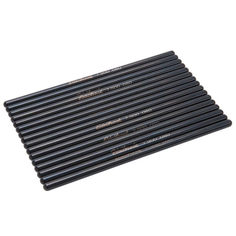 Edelbrock 9629 fits SBC Push Rods + 100 Set of 16