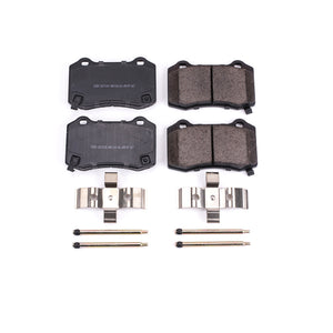 PowerStop 17 fits Cadillac CTS Rear Z17 Evolution Ceramic Brake Pads w/Hardware