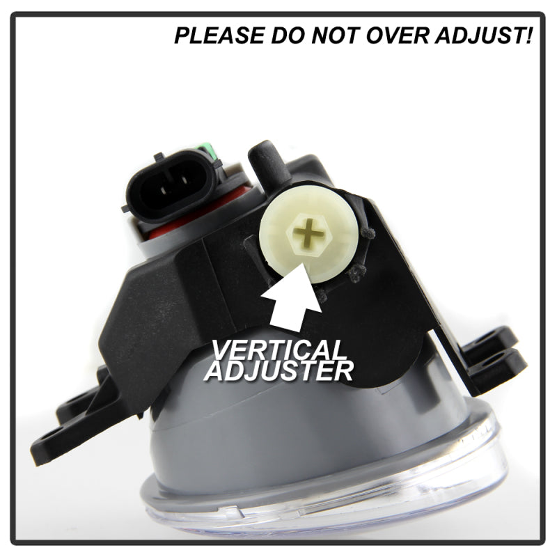 Spyder 5087126 fits Toyota 19-21 RAV4 OEM Style Fog Light w/ OEM Switch - Clear