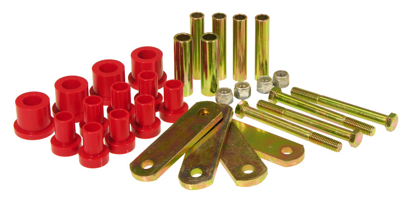 Prothane 4-1013 fits Chrysler 65-69 A Body HD Spring & Shackles Bushings - Red