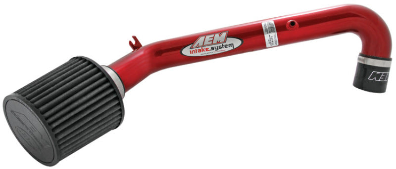 AEM 22-413R 96-00 Civic CX DX & LX Red Short fits Ram Intake