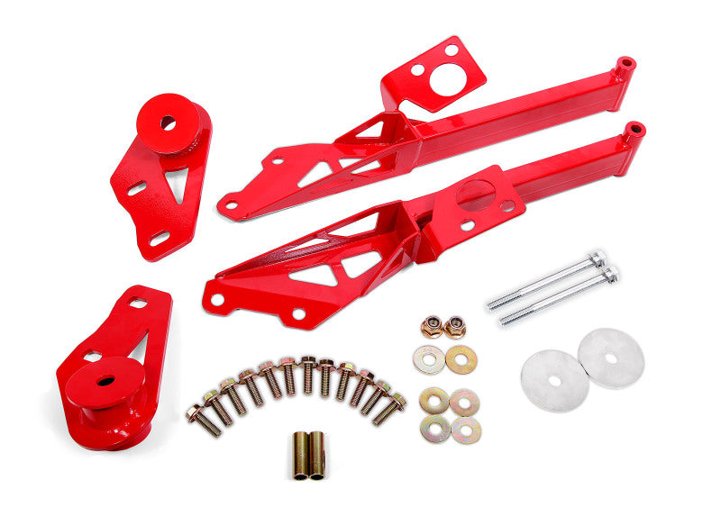 BMR Suspension CB762R fits Ford 15-18 Mustang S550 IRS Subframe Support Brace (Red)