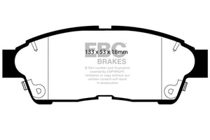 EBC UD562 93-97 Geo Prizm 1.6 Ultimax2 Front Brake Pads