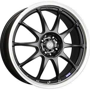 Enkei J10 17X7 4x100/108 42mm Offset 72.6mm Bore Silver Wheel (MOQ 40)