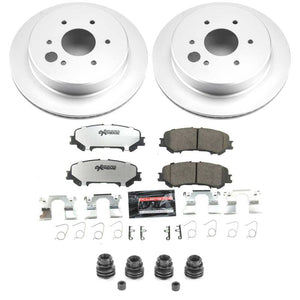 Power Stop 17-24 Nissan TITAN Rear Z36 Coated Truck & Tow Brake Kit