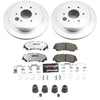 Power Stop 17-24 Nissan TITAN Rear Z36 Coated Truck & Tow Brake Kit