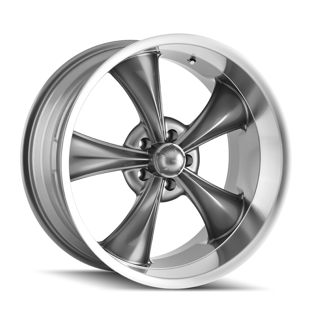 RIDLER 695-7873G RIDLER 695 GLOSS GREY MACHINED 17X8 5-127 0MM 83.82MM