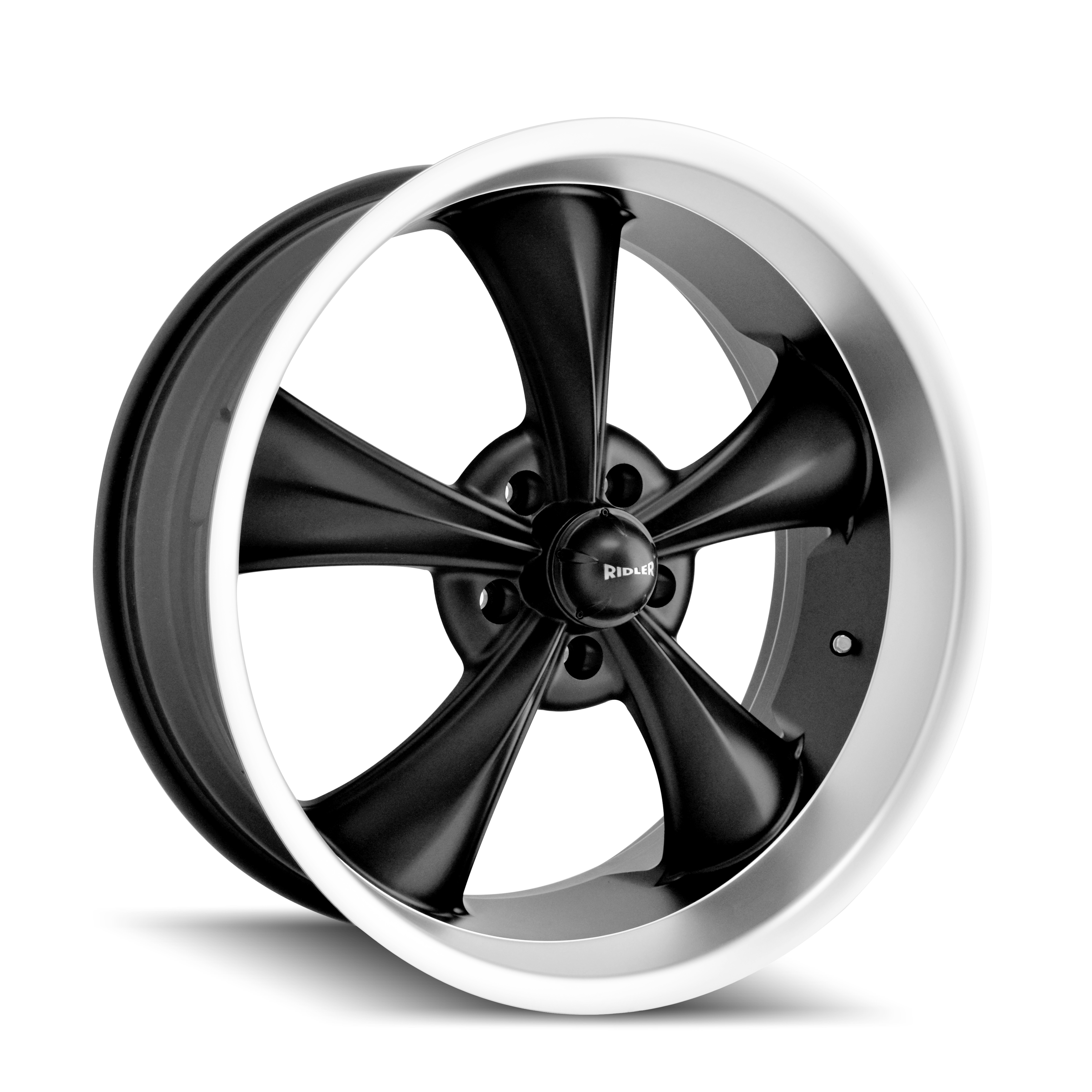 RIDLER 695-8861MB RIDLER 695 MATTE BLACK MACHINED 18X8 5-120.65 0MM 83.82MM