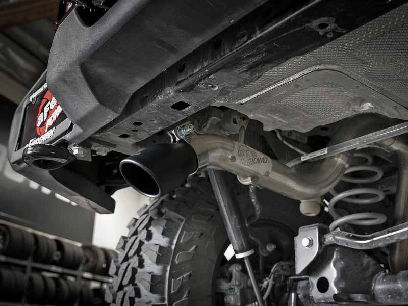AFE 49-48075-B orce-Xp Axle-Back Hi-Tuck Exhaust System w/Black Tip 18-19 fits