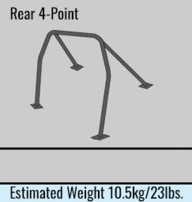 Cusco HY1 261 C GRB fits Impreza 4 Passenger 5P Roll Cage Safety21 (S/O / No Ca