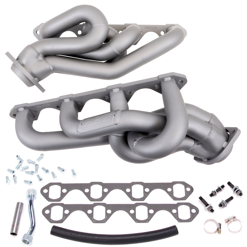 BBK  1529 Mustang 5.0 Shorty Tuned Length Exhaust Headers - 1-5/8 Titanium Ceram