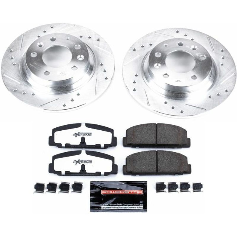 PowerStop K2452-26 03-05 fits Mazda 6 Rear Z26 Street Warrior Brake Kit