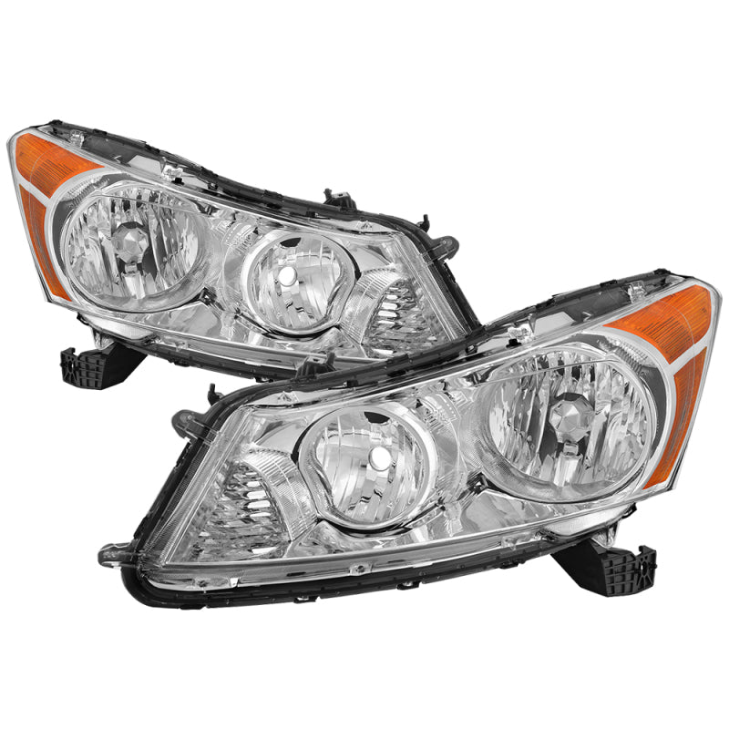 xTune 9040054 fits Honda Accord 0-12 Sedan Only OEM Style Headlight - OEM Chrom