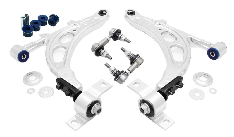 SuperPro ALOY0020K fits Subaru 02-05 Impreza WRX / 04-06 WRX STI Front Lower All