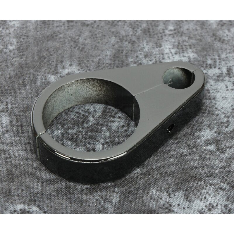 Bikers Choice 482970 Black Clutch Cable Clamp for 1 1/4 Inch Tube