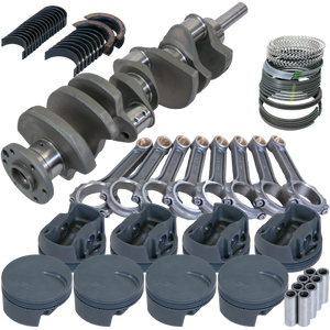 Eagle 65011080 fits Ford 460 4.300in Crank 6.800in I-Beam Rods -3cc Flat Top 4.440in Pistons Rotating Assembly