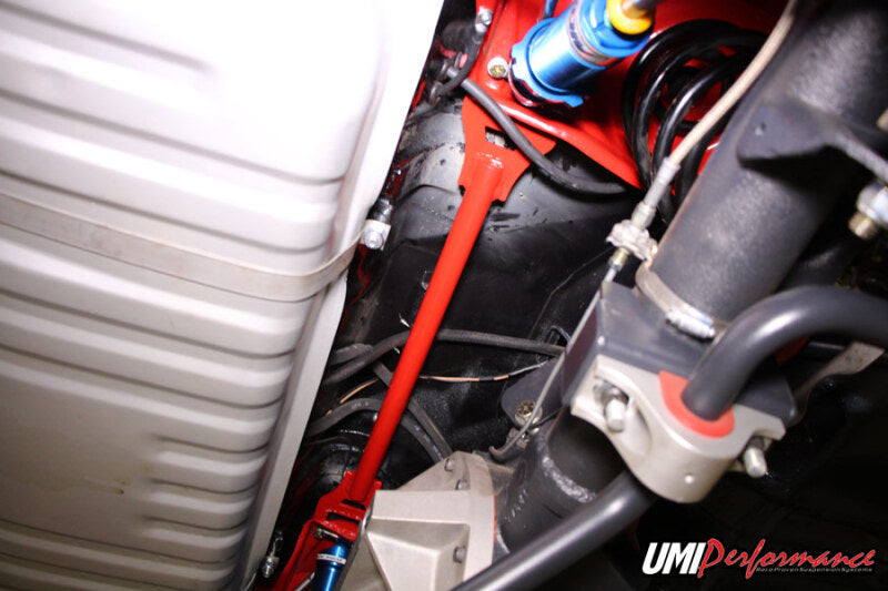 UMI Performance 4058-R 68-72 fits GM A-Body Rear Shock Tower Brace Bolt In