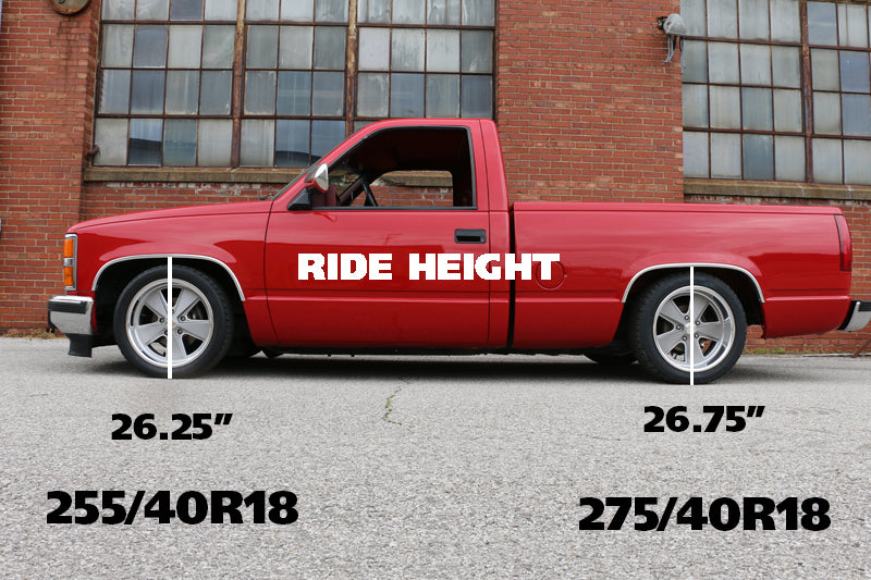 Ridetech 11370110 88-98 fits Chevy C1500 2WD StreetGRIP System w/ HD Drop Spindles
