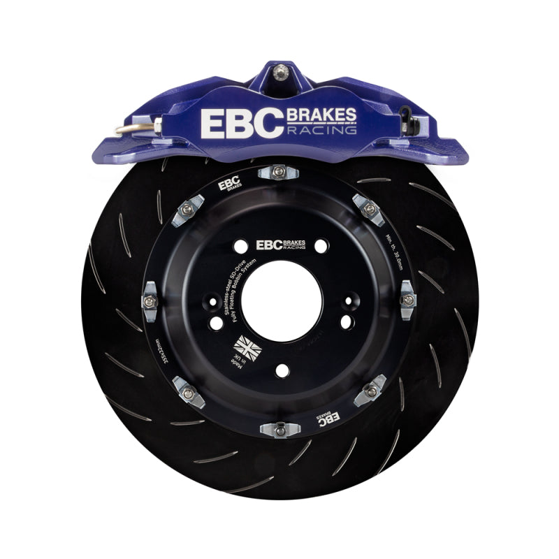 EBC BBK031BLU-1 Racing Subaru BRZ/Toyota GT86 Blue fits Apollo 12-21-4 Calipers 330mm Rotors Front Big Brake Kit