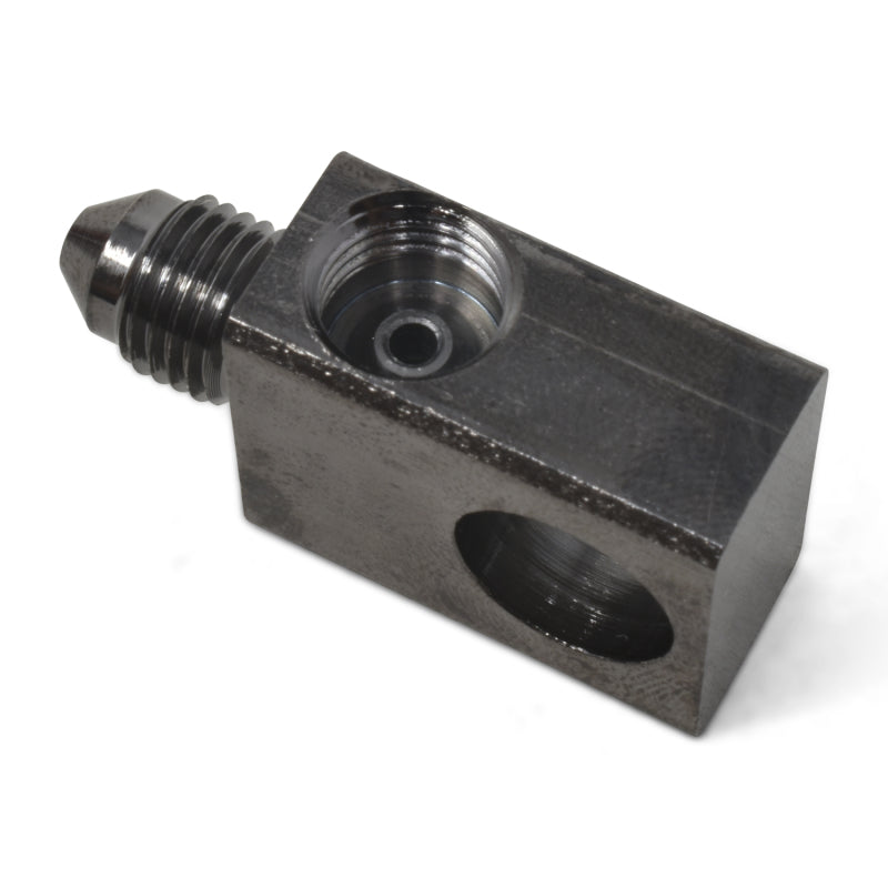 Russell 640503 Performance -3 AN SAE Brake Adapter Fitting (Black)