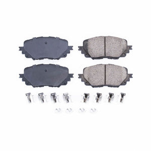 PowerStop fits Fiat 124 Spider Front Z17 Evolution Ceramic Brake Pads w/Hardware