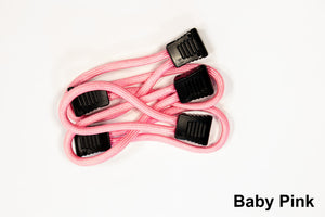 Fishbone Offroad FB51279-Q Paracord Zipper Pulls 5 Pcs Baby Pink