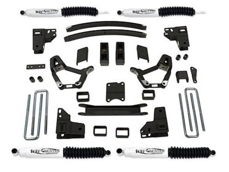 Tuff Country 54800K 86-95 fits Toyota Truck 4x4 4in Lift Kit (w/2.5in Wide Rear U-Bolts No Shocks)